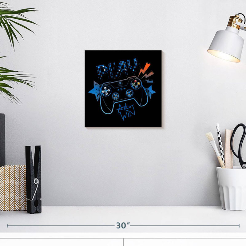 Senne Play And Win Typography, 10" H x 10" W