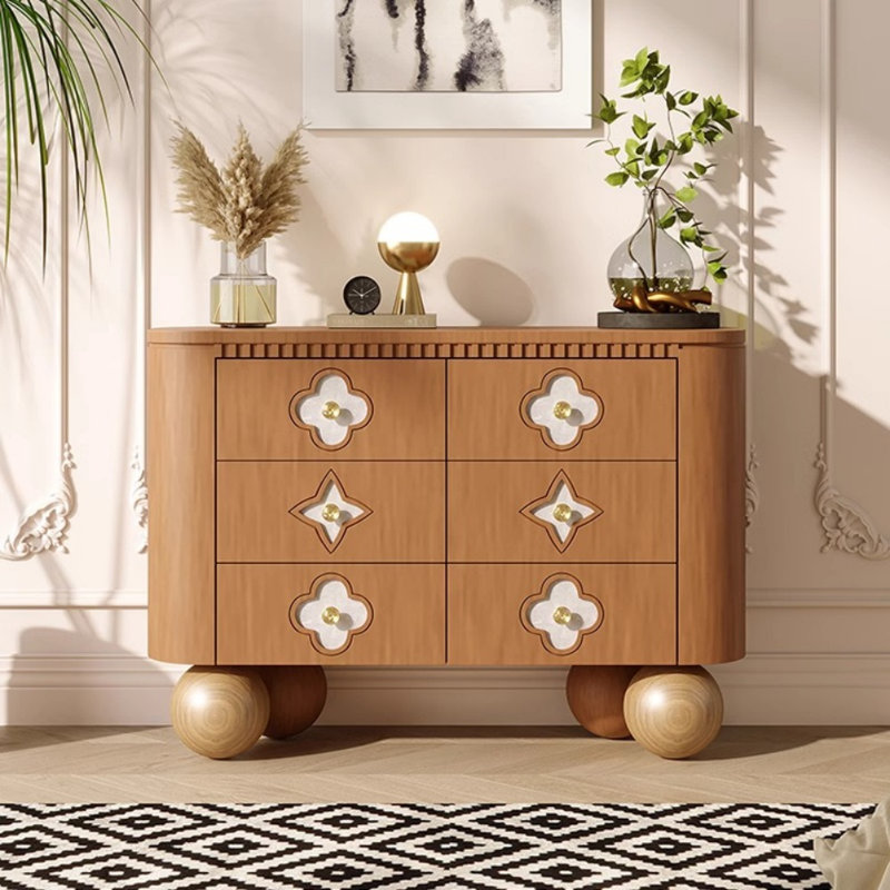 Cabinet d'entrée Simple Creative, Brun