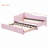 Elegant Upholstered Daybed, Bed Frame With Pop Up Trundle-1771157011