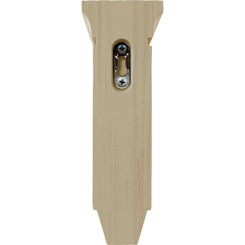 Mini Lucan Rubberwood Corbel 2.75"W x 5.5"D x 8"H