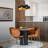 Grigor 5-Light Dimmable Drum Geometric Chandelier