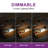 Elegant 31.5" LED Coffee Table with Glass Drawer Storage, Modern Lighting Console Table for Living Room, Spacious Organization