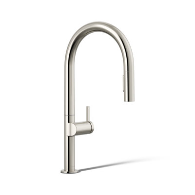 Composants : Robinet d'évier de cuisine avec douchette extractible avec pommeau de douche à deux fonctions