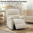 Abdou  Fraher Power Recliner Chair Swivel Glider, Nursery Glider Recliner, Chenille Rocking Recliner Chair For Living Room