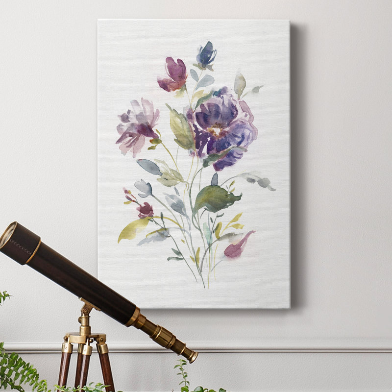 Variété de couleur I - peinture sur toile tendue, H 60 po x l 40 po x P 1 po