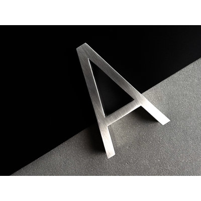 5" Floating Mount House Letter