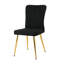 Ensemble de 4 chaises de salle à manger rembourrées