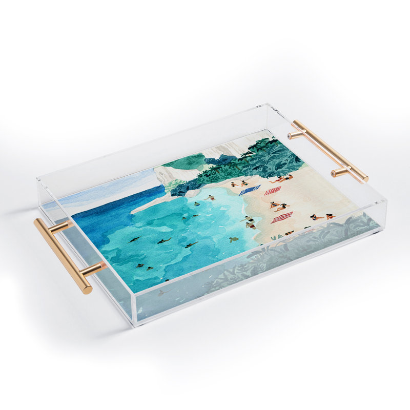 Helo Birdie Coromandel Acrylic Tray
