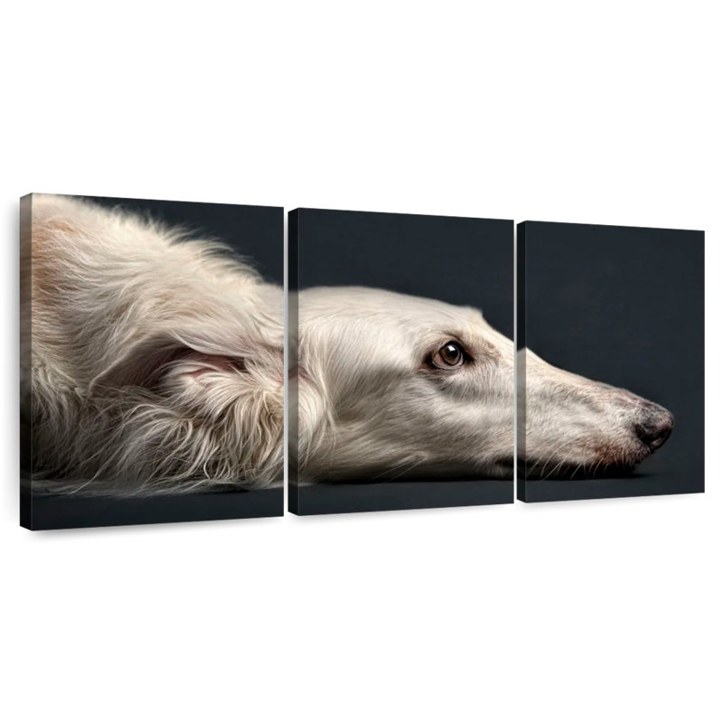 Brampt Loyal Dog, 12" H x 26" W