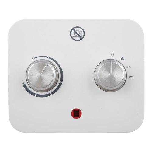 Mechanical 1500W PTC Fan Heater White