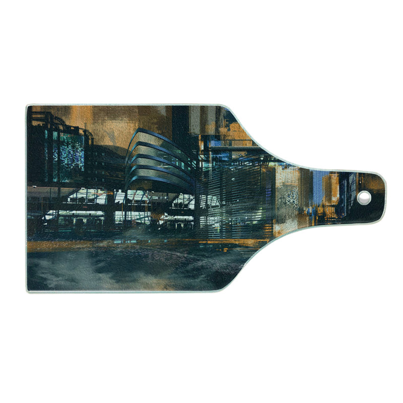 Planche à découper en verre East Urban Home