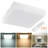 36W Dimmable LED Ceiling Light 3000 to 6000K Square Flush Mount Remote Lamp