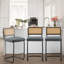 Tabouret rembourré en velours Krickelin-1200008072-1200008073-1196994196