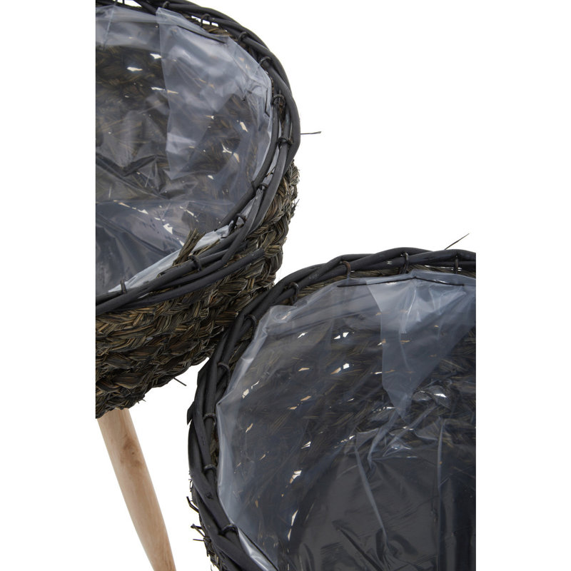 Berryville Elevated Planter, Black