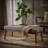 Berggren Mid-Century Solid Wood Button-Tufted Ottoman-1727858902