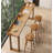 Solid Wood Bar Table with Raised Edge-165090821