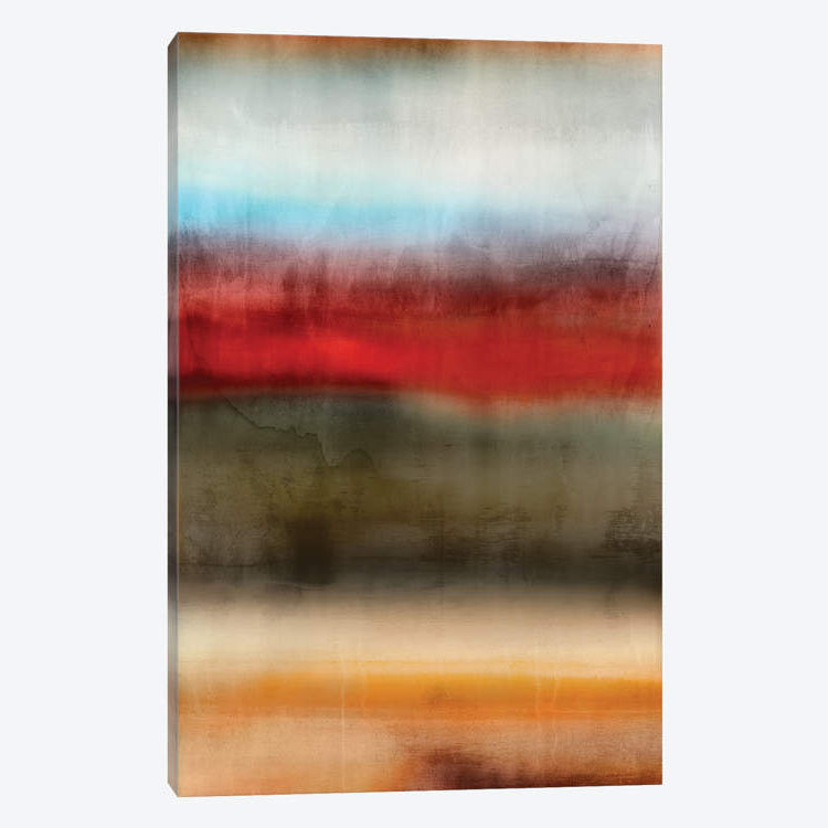« tribal color laver i », reproduction sur toile, H 60 po x l 40po x P 1,5 po, Toile tendue, Pas de tapis