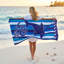 Lightweight Large Microfibre Beach Towel