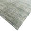 Green Solid Textured Silk Rug - 8' x 10'