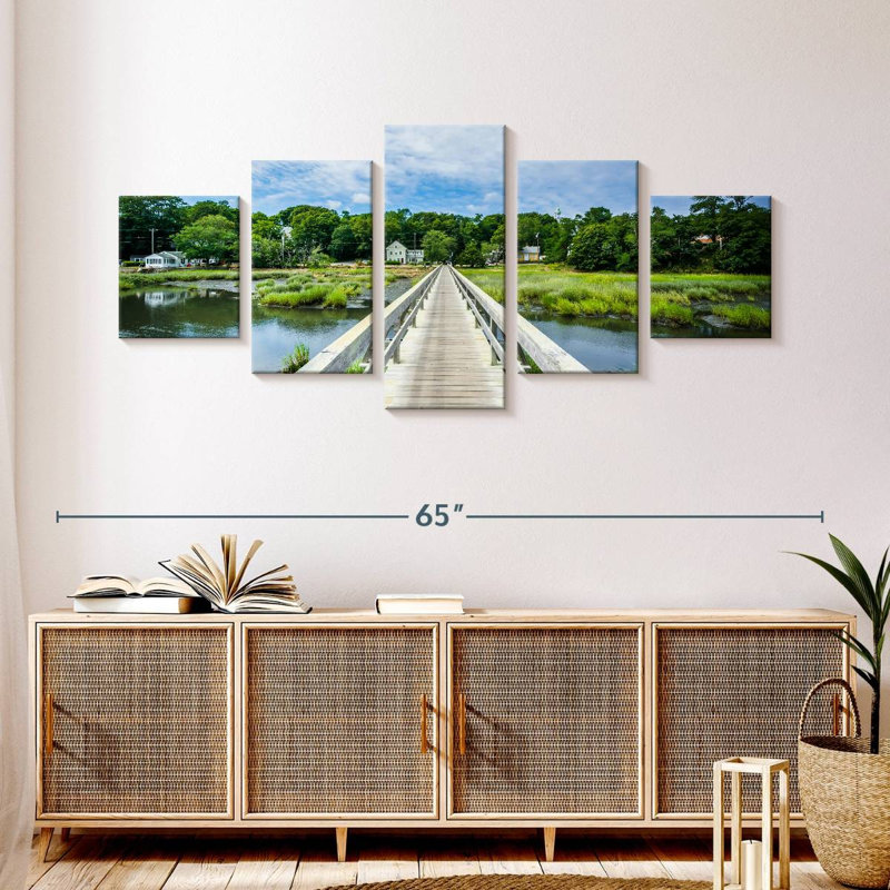 Uncle Tim's Bridge, 24" H x 55" W