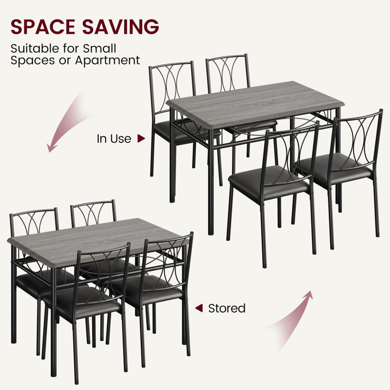4 - Person Four Leg Dining Set