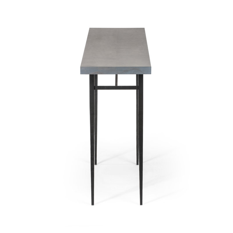 Wick Console Table, Sterling, 32" H x  30" W x 8.5" D, Espresso