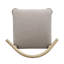 Tabouret de bar en tissu galet (sans la table)-356362527-356362524