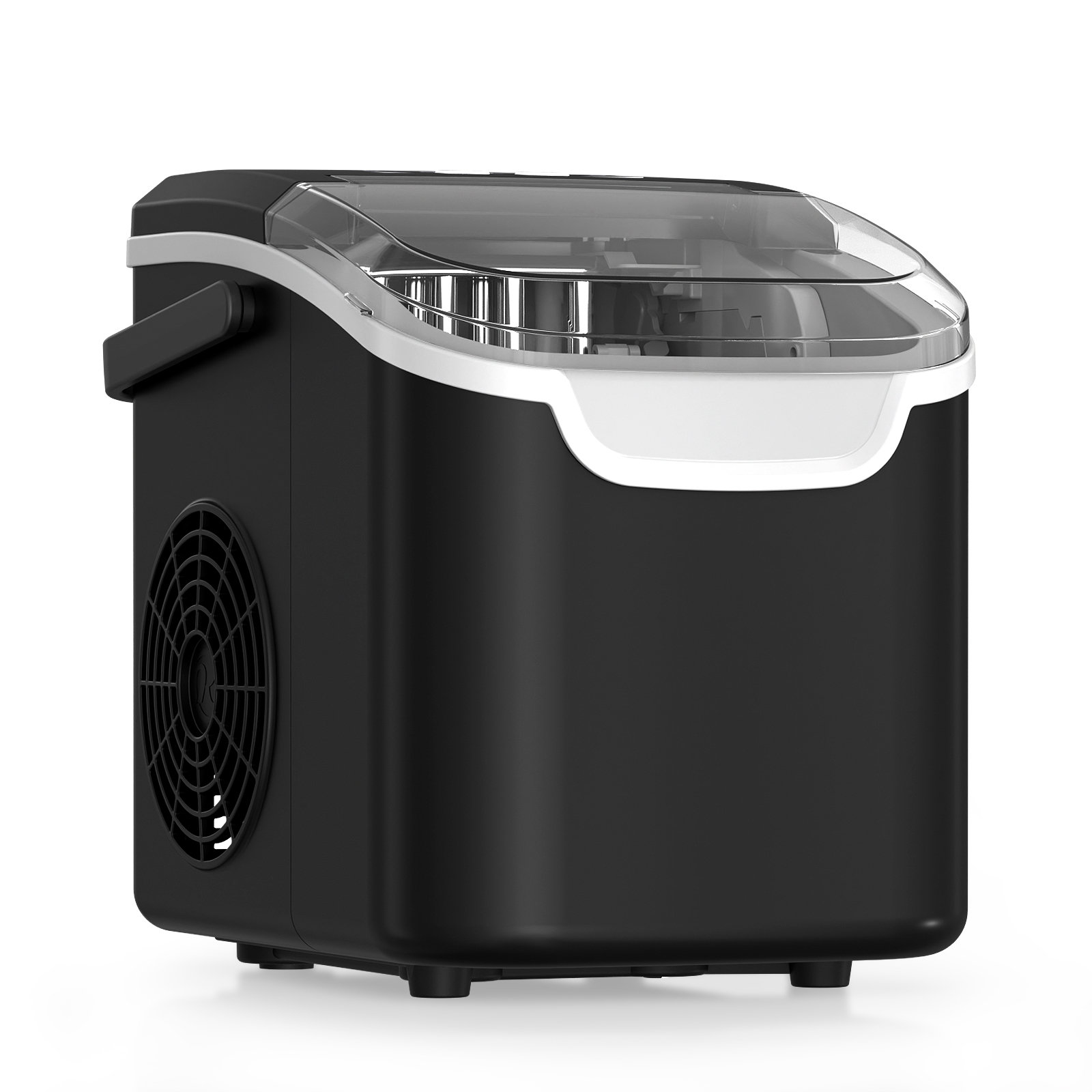 Portable Energy-saving Ice Maker, 8 Ice Cubes In 6 Mins, Weighing 26 Pounds Per Day, Available In Dual Specifications, Essential For Camping, Travel, | Fridge.com