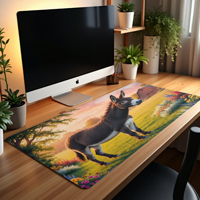 Polyester Desk Pad, 31.5x15.5