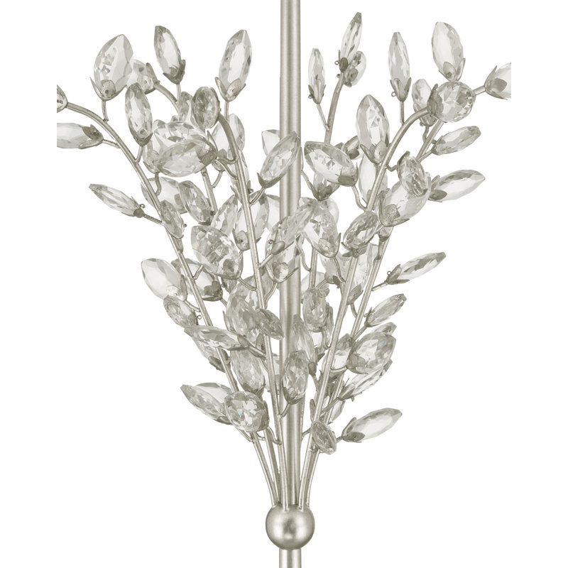 Forget-Me-Not Floor Lamp, Silver