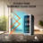 Whyter 12" width 75 Cans Stainless Steel Beverage Refrigerator with Digital Control