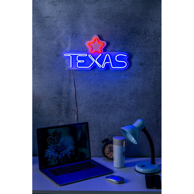 Flexible Neon LED Lighting Strip, Red & Blue, 16.5 x 8.7 x 0.8 inches | IP67 Waterproof, PVC Foam Template, 12V DC, 8W-10W/m | Perfect for Home Decor & Party Lighting, Easy Installation, Type C Plug