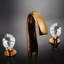 Swarovski Crystal Widespread Bathroom Faucet-129913101