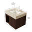 Meuble-lavabo moderne avec rangement