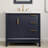 Brooklane 36 " W Freestanding Standard 1 Single Vanity Bathroom Vanity With Marble Top-868123598