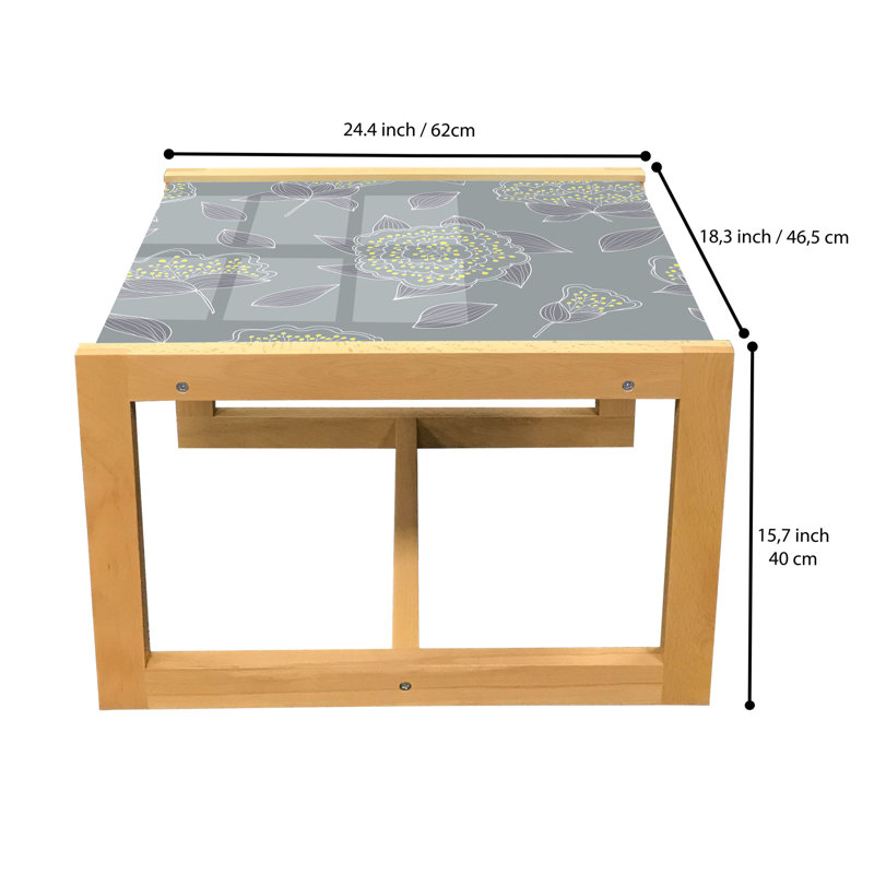 Jahmi Sled Coffee Table, 62cm H x 46cm W x 40cm D
