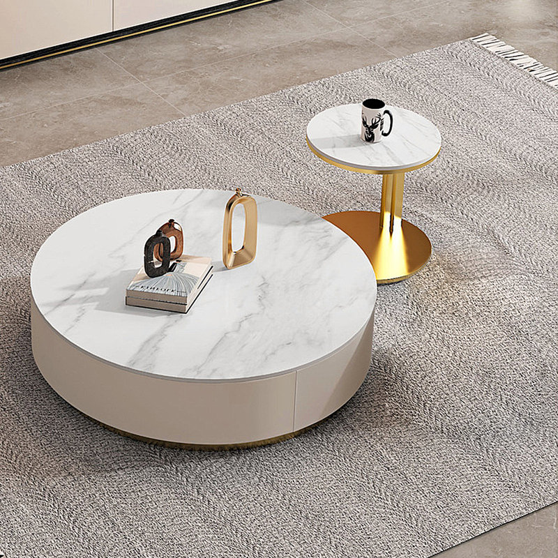 Table basse moderne et luxueuse moderne