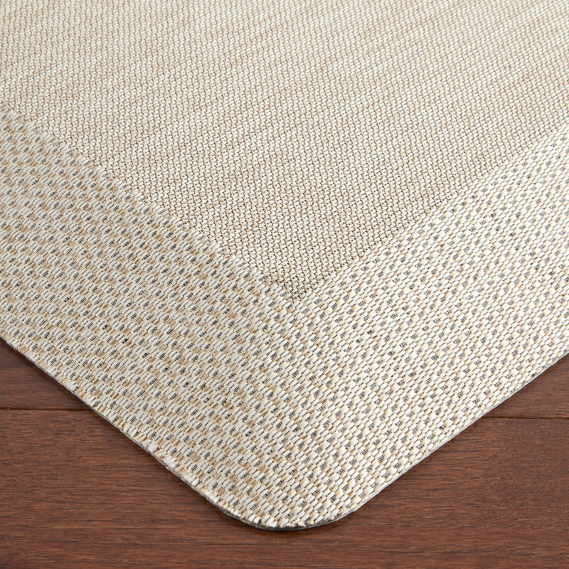 Tapis de cuisine Martha Stewart Mira, Beige, Rectangle 1 pi 8 po x 3 pi 3 po