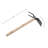 Hoe Garden Tool - 18” Double-Sided Carbon Steel Garden Hoe and 2-Prong Cultivator - Multipurpose Tiller, Seeding, Planting and Weeding Tool - Hand Gardening Tools by Kings County Tools