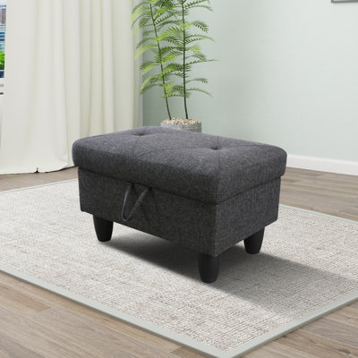 Rehmaan Upholstered Storage Bench