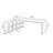 Black L-Shaped Solid Wood Executive Desk, Office desk-158748680-158748676