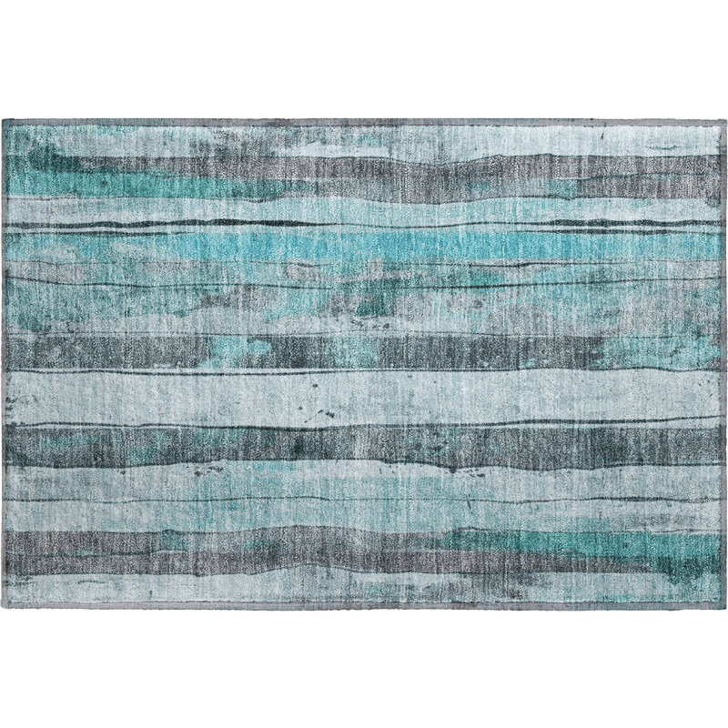 Tapis à rayures Premium Premium lavable à la machine AMF1874, Rectangle 1 pi 8 po x 2 pi 6 po