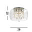 Glass Flush Mount