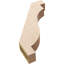 Attelle de genou Copenhagen Cedar TimberThane-88136509