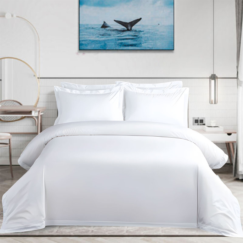 Natoshia Cotton Solid Colour Duvet Cover, Single 