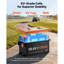 Batterie 36V (38,4V) 105AH au chariot de golf au Lithium, avec chargeur 25A, batterie Lifepo4, BMS 200A intégré, avec Bluetooth et écran tactile, 4000 cycles, boîtier en métal, pour voiturettes de golf, moteurs à la traîne