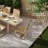 Patio Table + Dining Chairs-1231369687