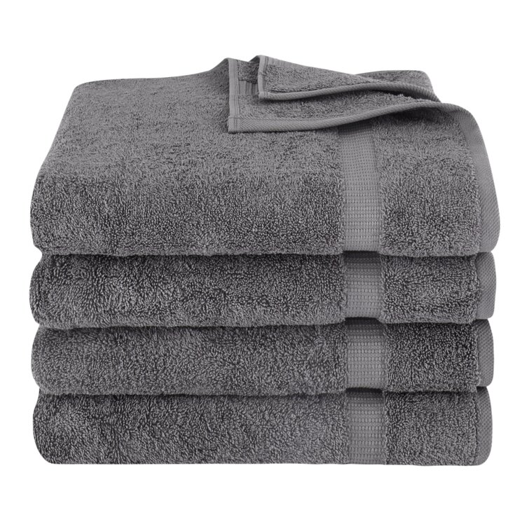 Luxury Hotel & Spa Collection Highly Absorbent, Quick Dry 100% Turkish  Cotton 700 GSM, Eco Friendly Towel, for Bathroom Dobby Border Soft Bath  Towel Set 27 X 54 (White, Bath Towels - Set of 2) 