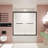 Shower Doors Glass Sliding,Semi-Frameless,1/4" Inch Sgcc Tempered Glass,Stainless Steel Pull Handle,Tempered Glass,Easy to Clean-112256175