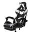 Fauteuil PC et de course avec repose-pieds-915734390